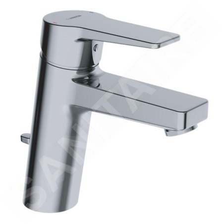 Hansa Twist - Mitigeur de lavabo XL avec garniture de vidage, chrome 09012283