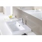 Hansa Twist - Mitigeur de lavabo XL avec garniture de vidage, chrome 09012283