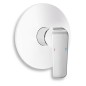 Novaservis Nobless Tina - Robinetterie de douche encastrée, blanc/chrome 38050,1 Novaservis Nobless Tina - Robinetterie de douche encastrée, blanc/chrome 38050,1