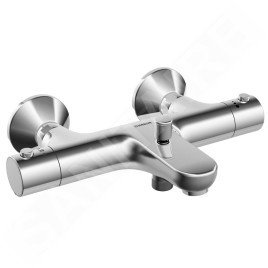 Hansa Unita - Mitigeur thermostatique de baignoire, chrome 58372101
