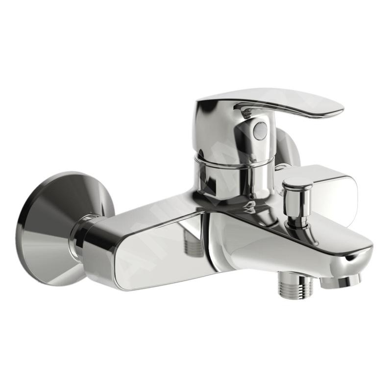 Hansa Pinto - Mitigeur de baignoire mural, chrome 45112183 Hansa Pinto - Mitigeur de baignoire mural, chrome 45112183