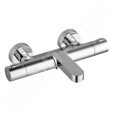 Ravak Termo - Mitigeur thermostatique de baignoire, chrome X070097