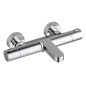 Ravak Termo - Mitigeur thermostatique de baignoire, chrome X070097