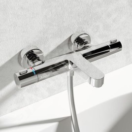 Ravak Termo - Mitigeur thermostatique de baignoire, chrome X070097