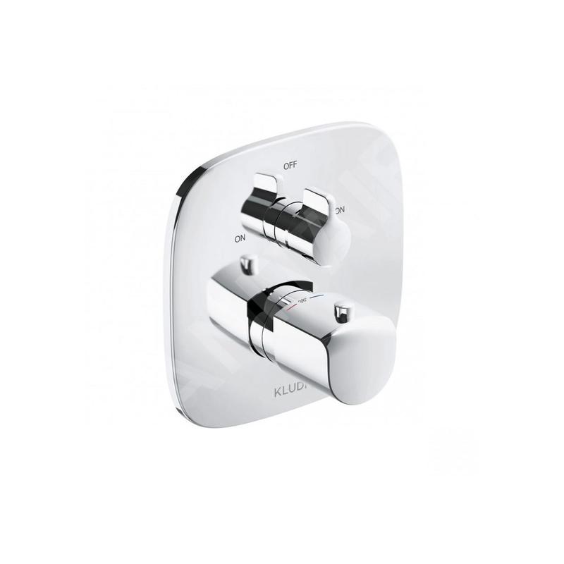 Kludi Ameo - Mitigeur thermostatique de baignoire encastré, chrome 418300575