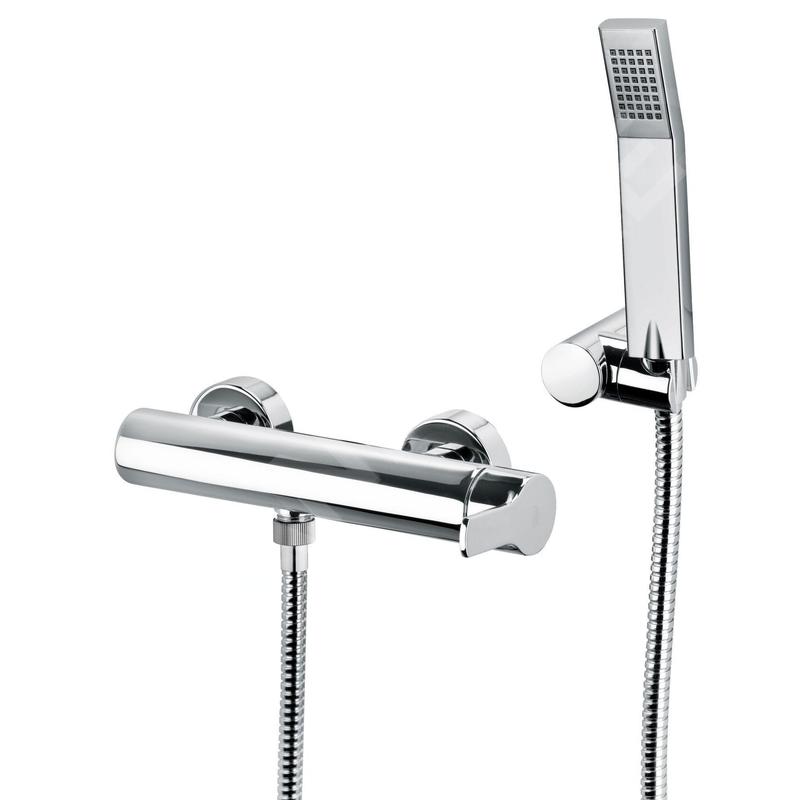 Paffoni West - Mitigeur de douche avec accessoires, chrome WS168DCR Paffoni West - Mitigeur de douche avec accessoires, chrome WS168DCR