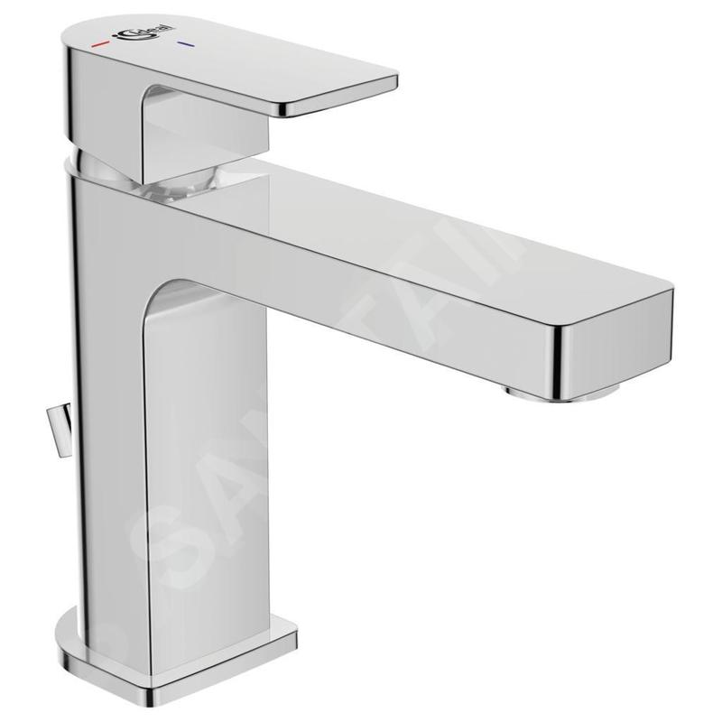Ideal Standard Edge - Mitigeur de lavabo Slim avec bonde, BlueStart, chrome A7102AA