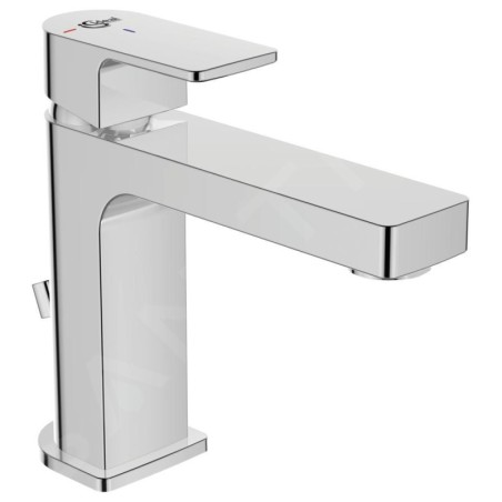 Ideal Standard Edge - Mitigeur de lavabo Slim avec bonde, BlueStart, chrome A7102AA