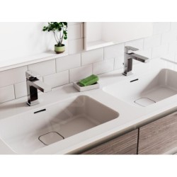 Ideal Standard Edge - Mitigeur de lavabo Slim avec bonde, BlueStart, chrome A7102AA