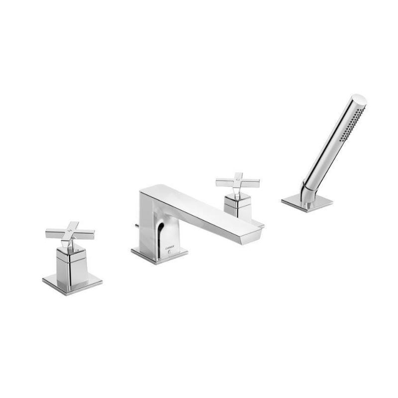 Hansa Cliff - Mitigeur de baignoire, 4 trous, chrome 50462071