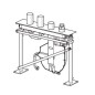 Hansa Compact - Corps d’encastrement pour mitigeur de baignoire, installation à 4 trous 53020300