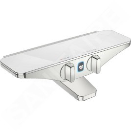 Hansa Emotion - Mitigeur thermostatique de baignoire, Wellfit, blanc/chrome 5864217282