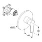 Kludi Zenta SL - Mitigeur de douche encastré, chrome 486550565