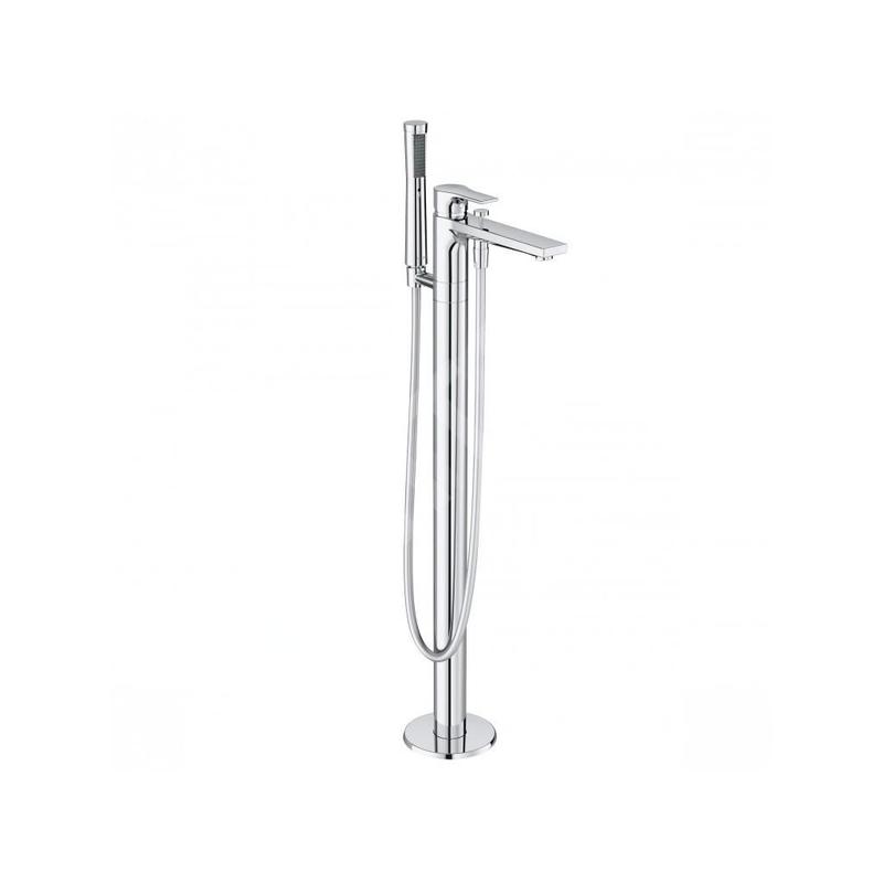 Kludi Zenta SL - Mitigeur de baignoire à monter au sol, chrome 485900565 Kludi Zenta SL - Mitigeur de baignoire à monter au sol, chrome 485900565
