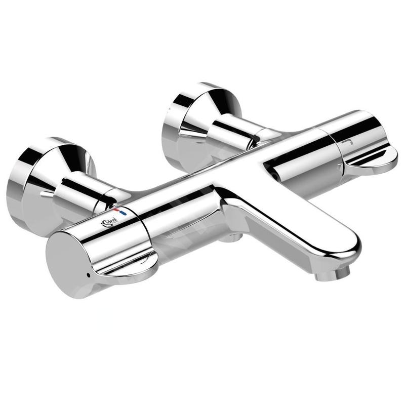 Ideal Standard Ceraplus II - Mitigeur thermostatique de baignoire, chrome A6873AA