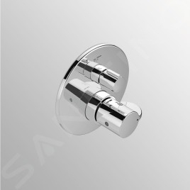 Ideal Standard Ceraplus II - Mitigeur thermostatique de baignoire encastré, chrome A6869AA