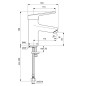 Ideal Standard Ceraplus II - Mitigeur de lavabo, chrome BC092AA
