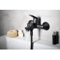 Aqualine Lotta - Mitigeur de baignoire, noir mat LT610B