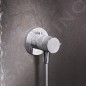 Keuco IXMO - Mitigeur thermostatique de douche SOLO encastré avec corps d'encastrement, chrome 59554010021