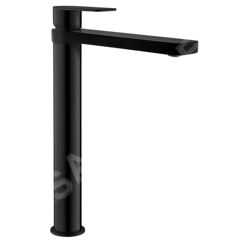 Aqualine Daphne - Mitigeur de lavabo, noir mat DH601B