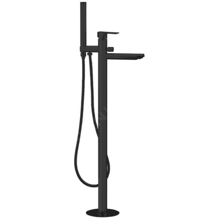 Sapho Spy - Mitigeur de baignoire pour montage au sol, avec corps d´encastrement, noir mat PY21/15