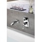 Sapho Dreamart - Mitigeur de douche encastré avec inverseur et corps d’encastrement, chrome DA042