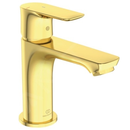 Ideal Standard Connect Air - Mitigeur de lavabo Slim, BlueStart, Brushed Gold A7011A2