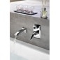 Sapho Dreamart - Mitigeur de douche encastré avec inverseur et corps d’encastrement, chrome DA042