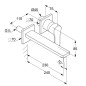 Kludi Zenta SL - Mitigeur de lavabo encastré pour une installation à 2 trous, chrome 482450565