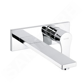 Kludi Zenta SL - Mitigeur de lavabo encastré pour une installation à 2 trous, chrome 482480565