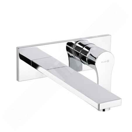 Kludi Zenta SL - Mitigeur de lavabo encastré pour une installation à 2 trous, chrome 482480565
