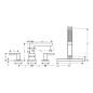 Hansgrohe Finoris - Mitigeur sur le bord de baignoire, installation 4 trous, Sbox, chrome 76444000