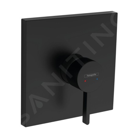Hansgrohe Finoris - Mitigeur de douche encastré, 1 sortie, noir mat 76615670