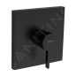 Hansgrohe Finoris - Mitigeur de douche encastré, 1 sortie, noir mat 76615670