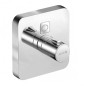 Kludi Push - Mitigeur de douche thermostatique encastré, pour 1 sortie, chrome 389010538