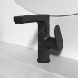 Ideal Standard Cerafine O - Mitigeur de lavabo avec vidage, noir BC703XG
