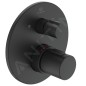 Ideal Standard CeraTherm - Mitigeur thermostatique encastré T100 piles pour 2 sorties, noir A5815XG Ideal Standard CeraTherm - Mitigeur thermostatique encastré T100 piles pour 2 sorties, noir A5815XG