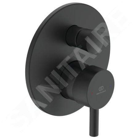 Ideal Standard CeraLine - Mitigeur encastré pour 2 sorties, noir BD139XG
