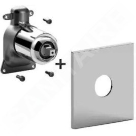 Paffoni Effe - Mitigeur encastré pour 1 sortie, chrome EFBOX010CR