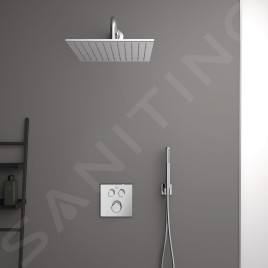 Ideal Standard CeraTherm Navigo - Mitigeur de douche thermostatique encastré pour 2 sorties, chrome A7302AA
