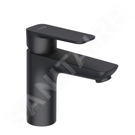 Kludi Pure&Style - Mitigeur de lavabo, noir mat 402923975