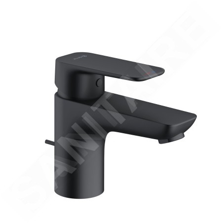 Kludi Pure&Style - Mitigeur de lavabo avec vidage, noir mat 403823975