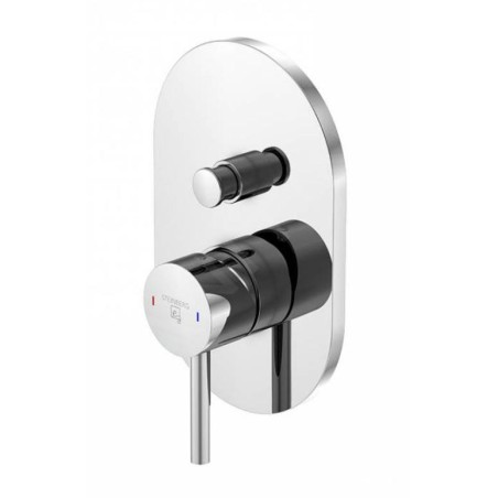Steinberg 100 - Mitigeur encastré pour 2 appareils, chrome 100 2103 3