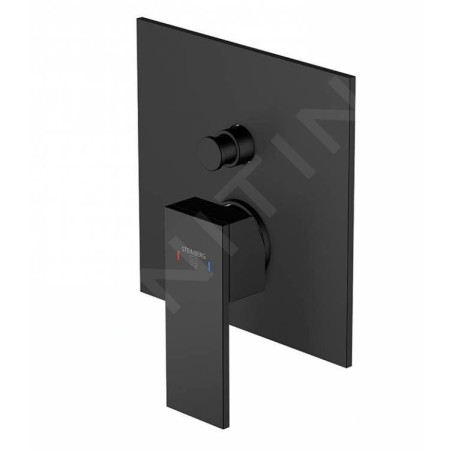 Steinberg 160 - Mitigeur encastré pour 2 appareils, noir mat 160 2103 3 S