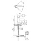 Steinberg 100 - Mitigeur de lavabo avec vidage, chrome 100 1055