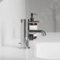 Steinberg 100 - Mitigeur de lavabo avec vidage, chrome 100 1055