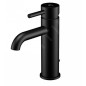 Steinberg 100 - Mitigeur de lavabo avec vidage, noir mat 100 1755 S