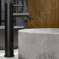 Steinberg 100 - Mitigeur de lavabo, noir mat 100 1700 S