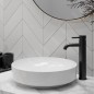 Steinberg 100 - Mitigeur de lavabo, noir mat 100 1700 S
