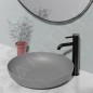 Steinberg 100 - Mitigeur de lavabo, noir mat 100 1700 S